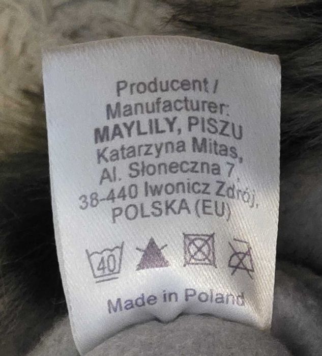 Rękawice zimowe do wózka - jasnoszary MAYLILY