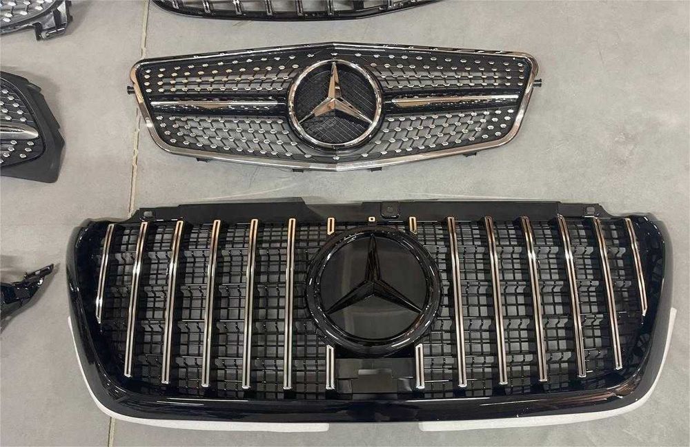 Решетка мерседес, решетки мерс, гриль mercedes, решітка mercedes-benz
