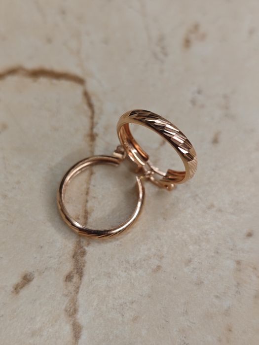 Сережки золоті, серьги золотые