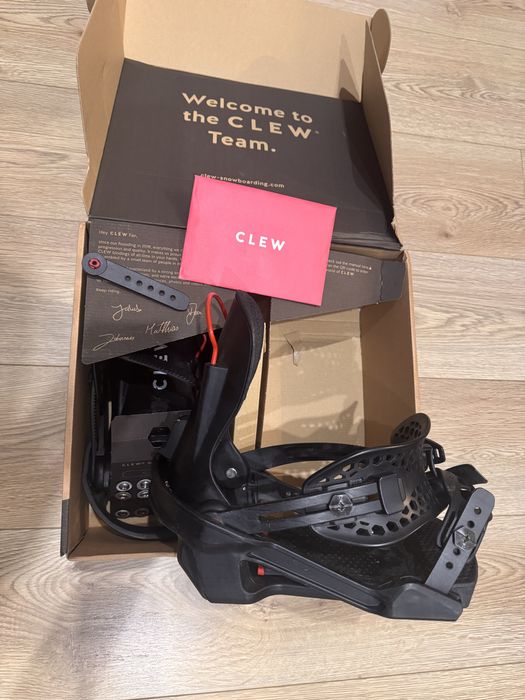 Швидкі кріплення на сноуборд CLEW Freedom
