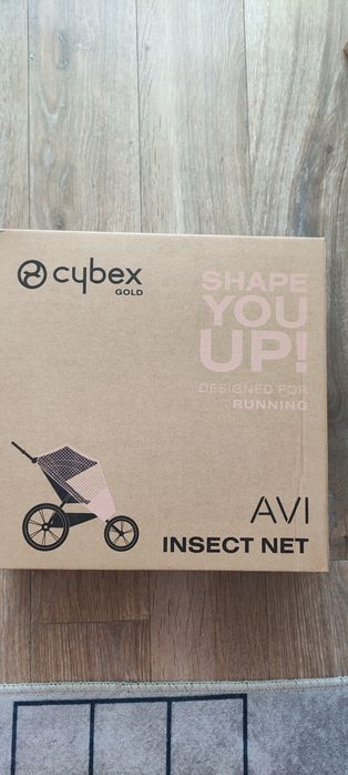 CYBEX AVI wózek do biegania + folia przeciwdeszcz. + moskitiera cybex