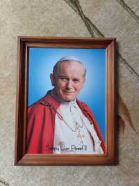 Obraz w ramie Św Jan Paweł II