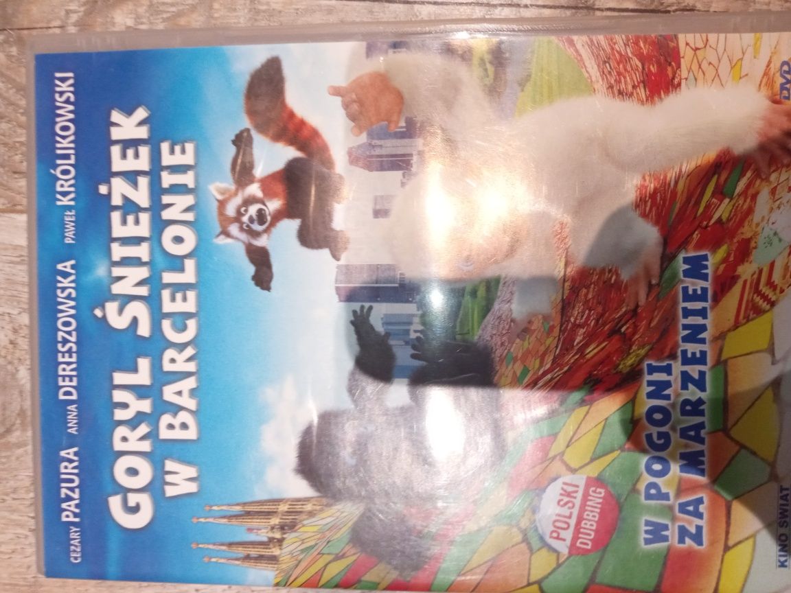 Film goryl śnieżek w barcelonie płyta DVD