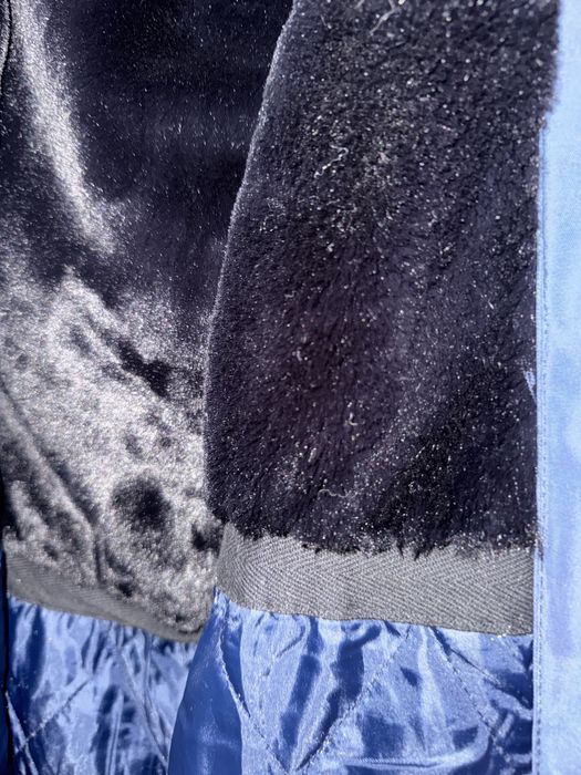 Парка жіноча темно синя