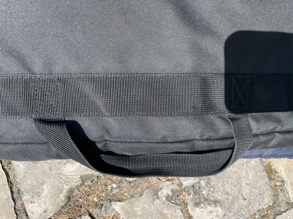 Capa de Bodyboard 500 Dupla "daily bag" Preto Azul