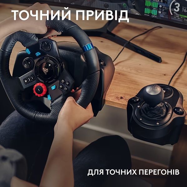 Кермо Logitech G29 Racing Wheel + Pedals for PS4/PS5 and PC + Shifter