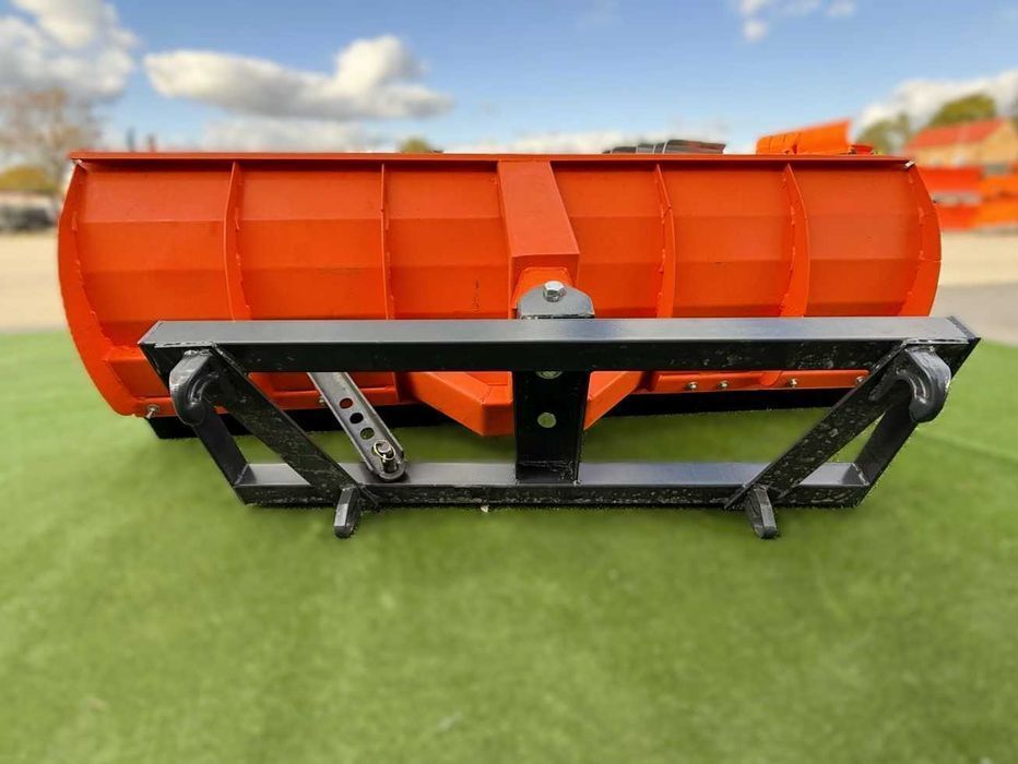 PŁUG DO ŚNIEGU - pług śnieżny 2w1 euroramka tur lemiesz gumowy spych