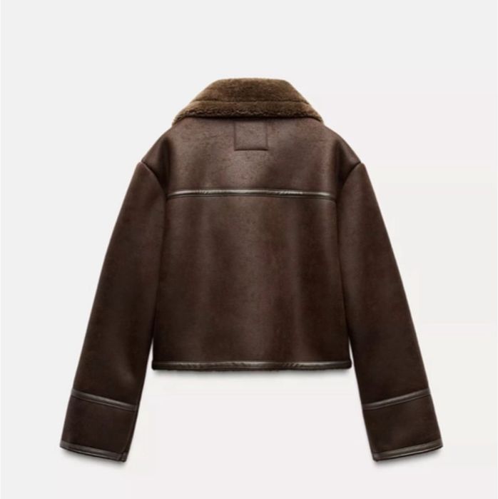 Шоколадна дублянка зара