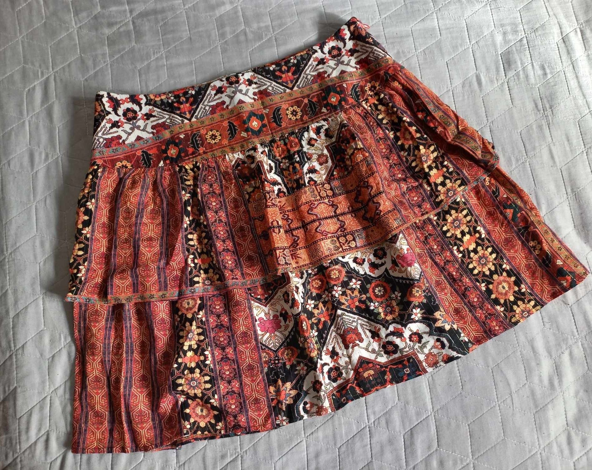 Reserved zwiewna spódniczka boho 38