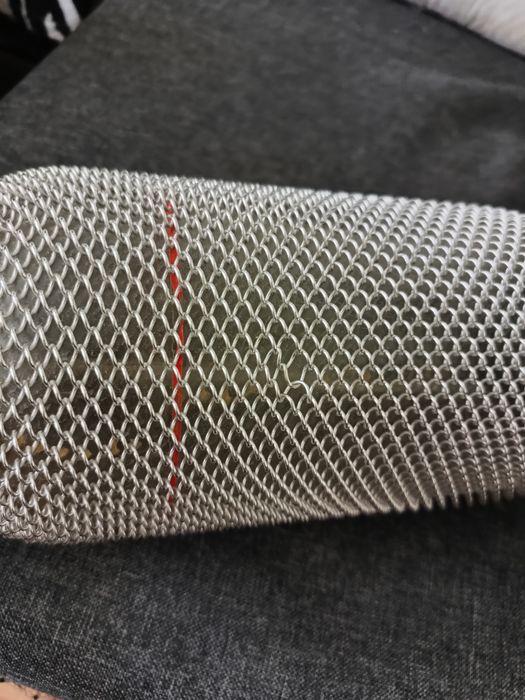 Syfony PRL szklane w siatce drucianej