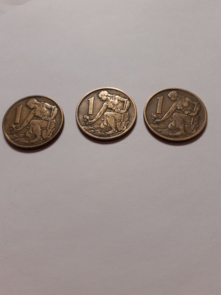 1 korona Czechosłowacja 1960r 1961r 1963r