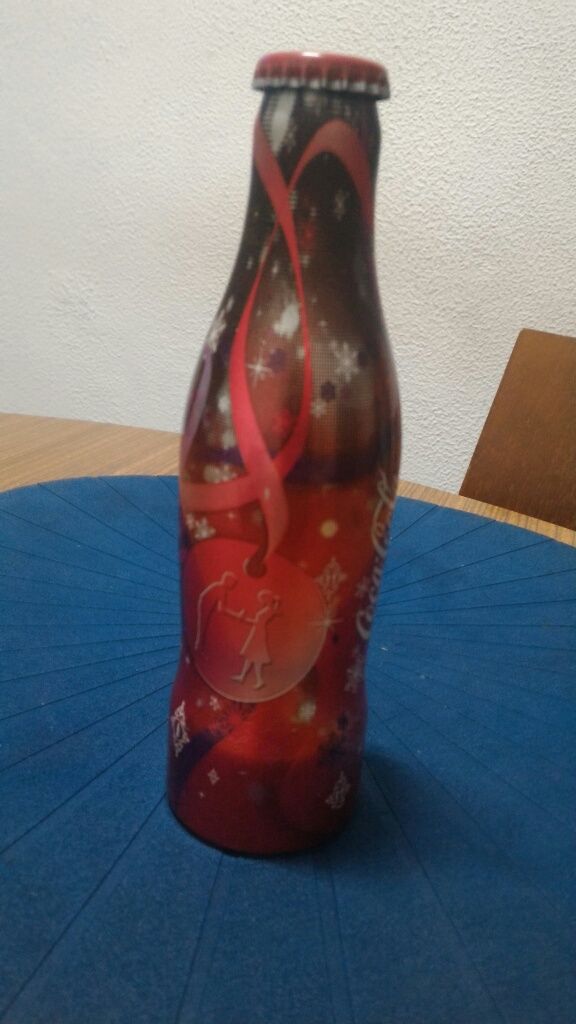 Garrafa coca cola edição limitada natal ano 2006 rara