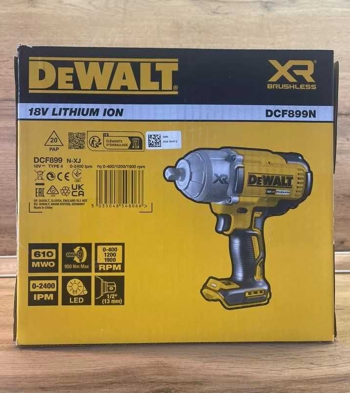 Гайковерт Dewalt DCF899N ударный аккумуляторный