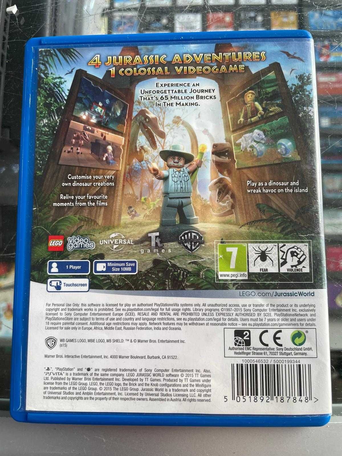 PS Vita - Lego Jurassic World - Wolumen - Metro - Wawrzyszew