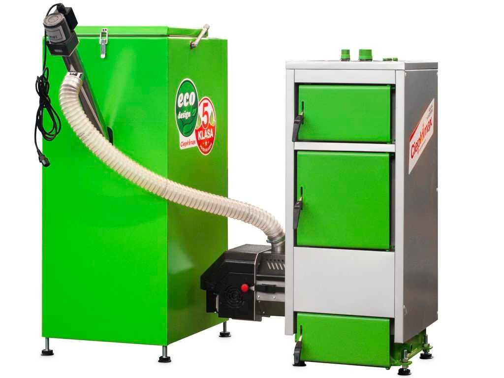 Kocioł piec NKGP 25kW z podajnikiem na pellet do220m2 5klasa ZUM Kotły
