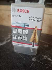 Свердло ступінчасте Bosch hss-tin pg7-pg29 оригінал 100%