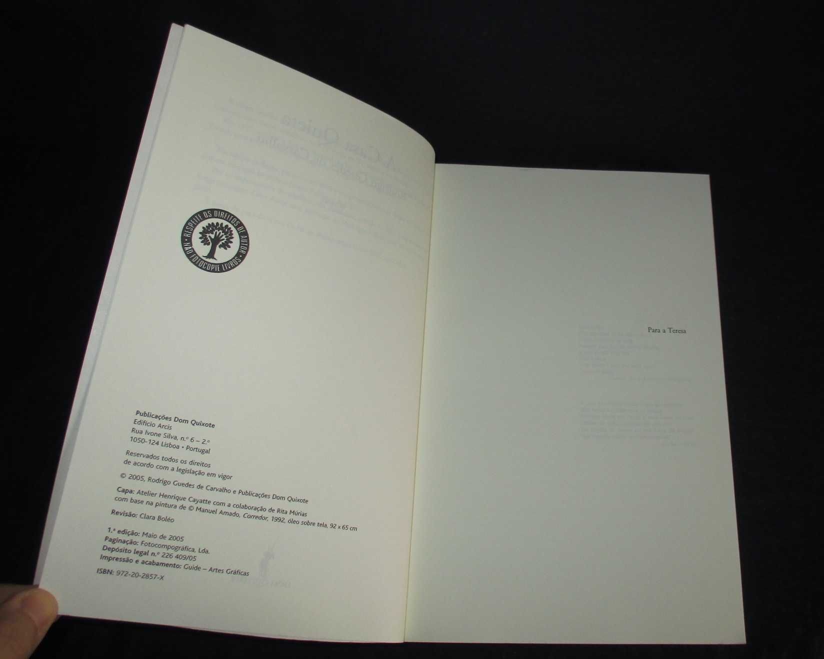 Livro A Casa Quieta Rodrigo Guedes de Carvalho