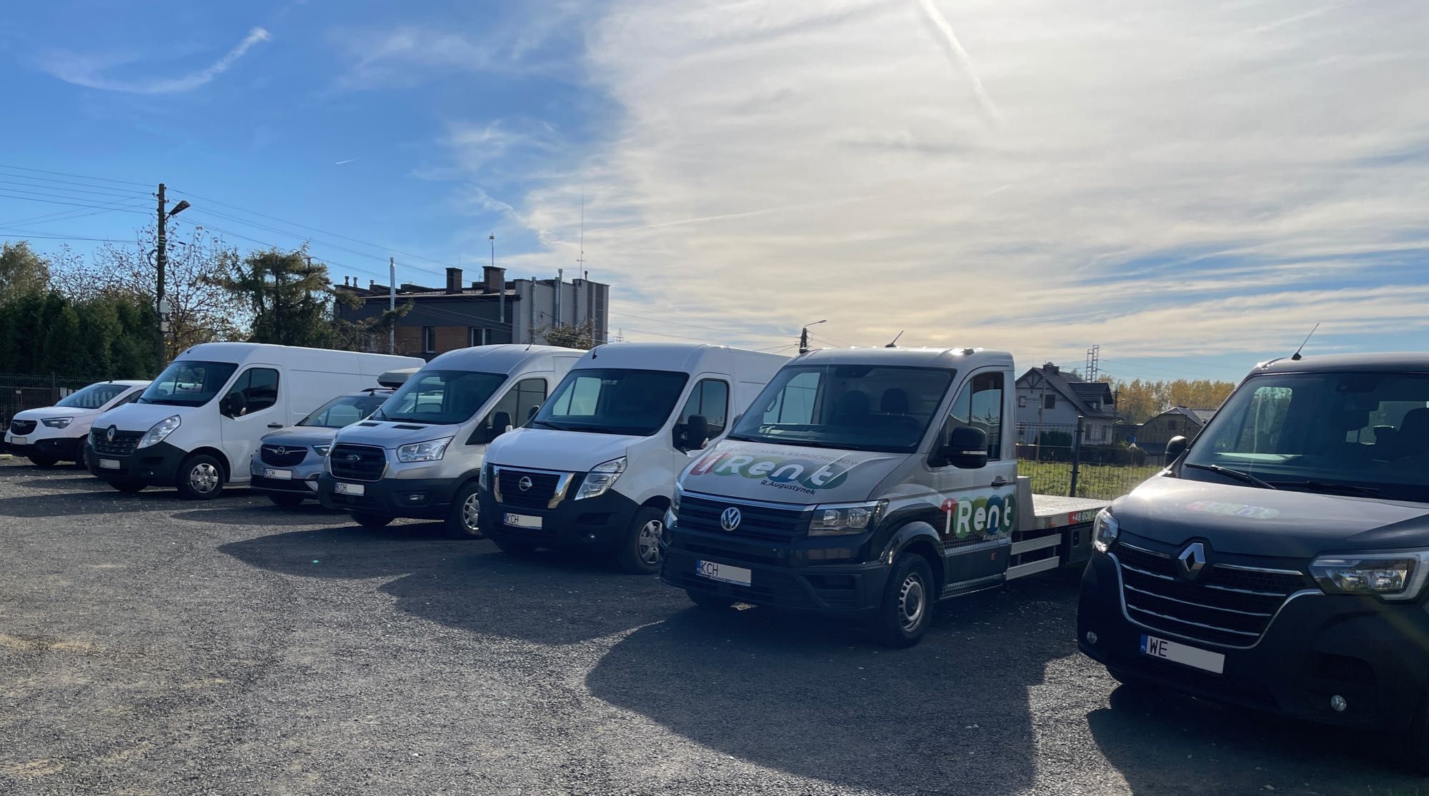 wypożyczalnia busów aut Renault Master L2H2 wolne terminy dostawczak