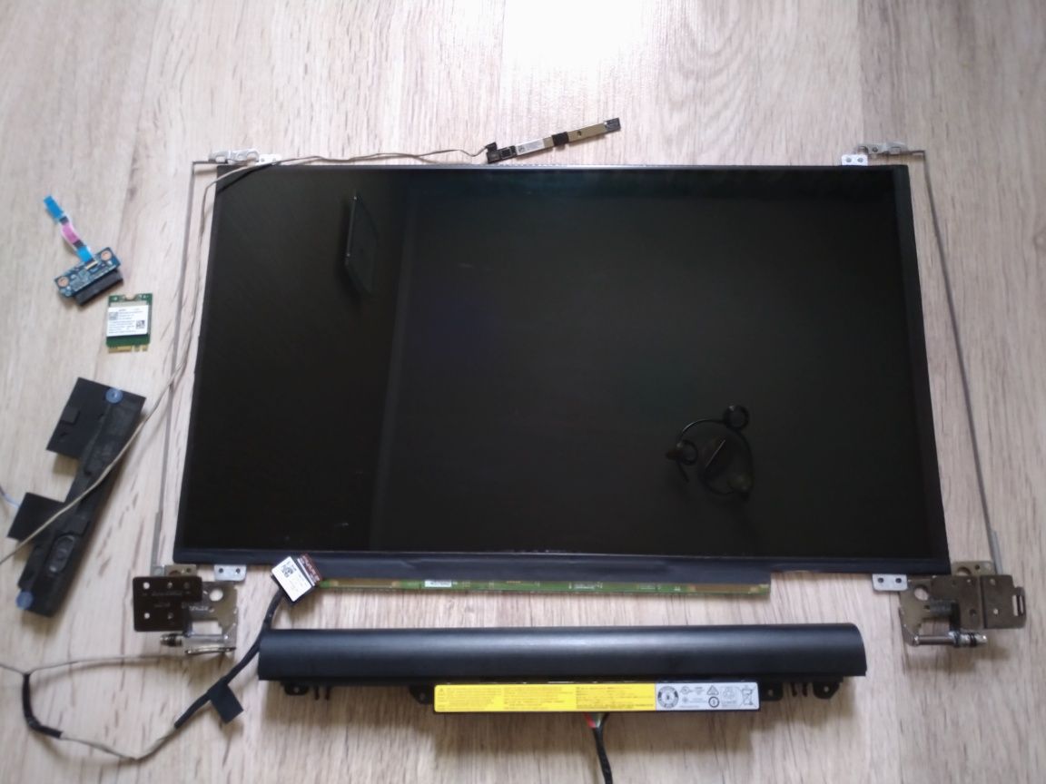 Lenovo 110-15acl. 80tj по запчастям, петли, динамики. Кулер