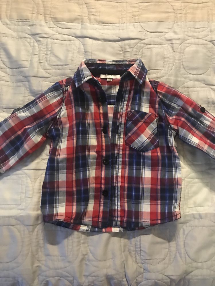 Elegancka koszula KappAhl dla dziecka, rozmiar 62, 3-6 miesięcy