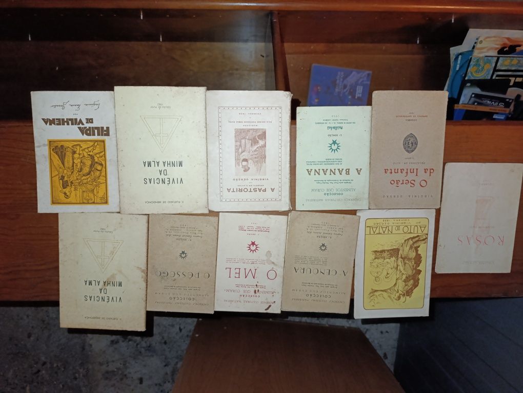 Vários livros coleções