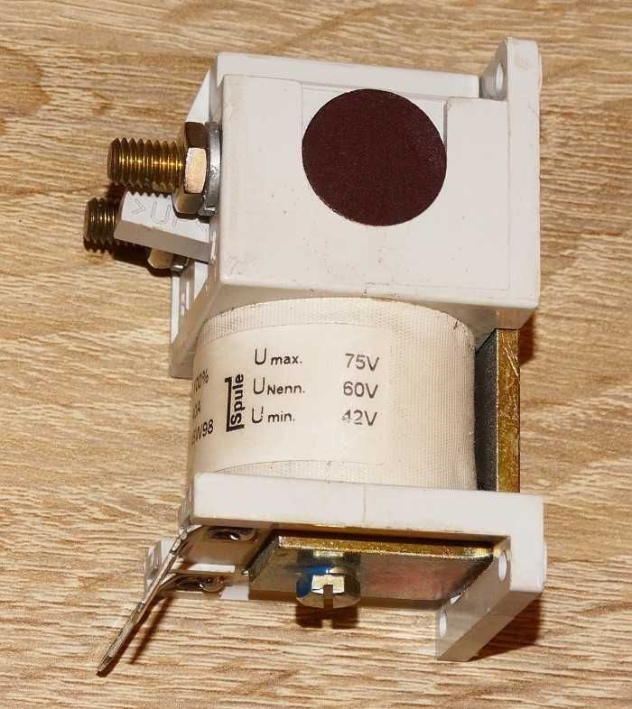 Stycznik jednobiegunowy prądu stałego typu S137C3/60V 40 A / 60 V DC