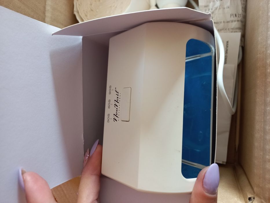 ***Lampa do hybrydy, Zestaw XXL NEO Nail 9W