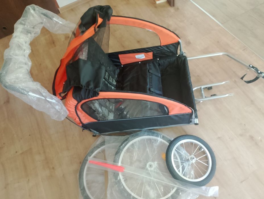 2 osobowa przyczepa rowerowa