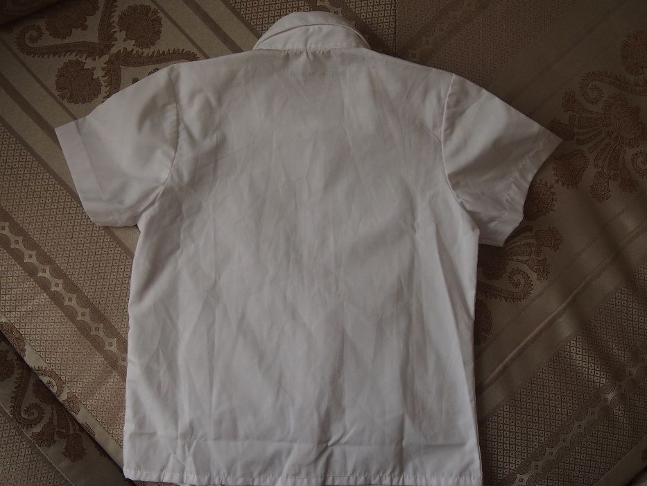 Рубашка-блуза школа садик 5-6 лет р. 110-116 девочка, двойня