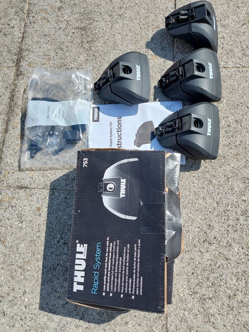 THULE - Bases adaptadoras para barras da THULE