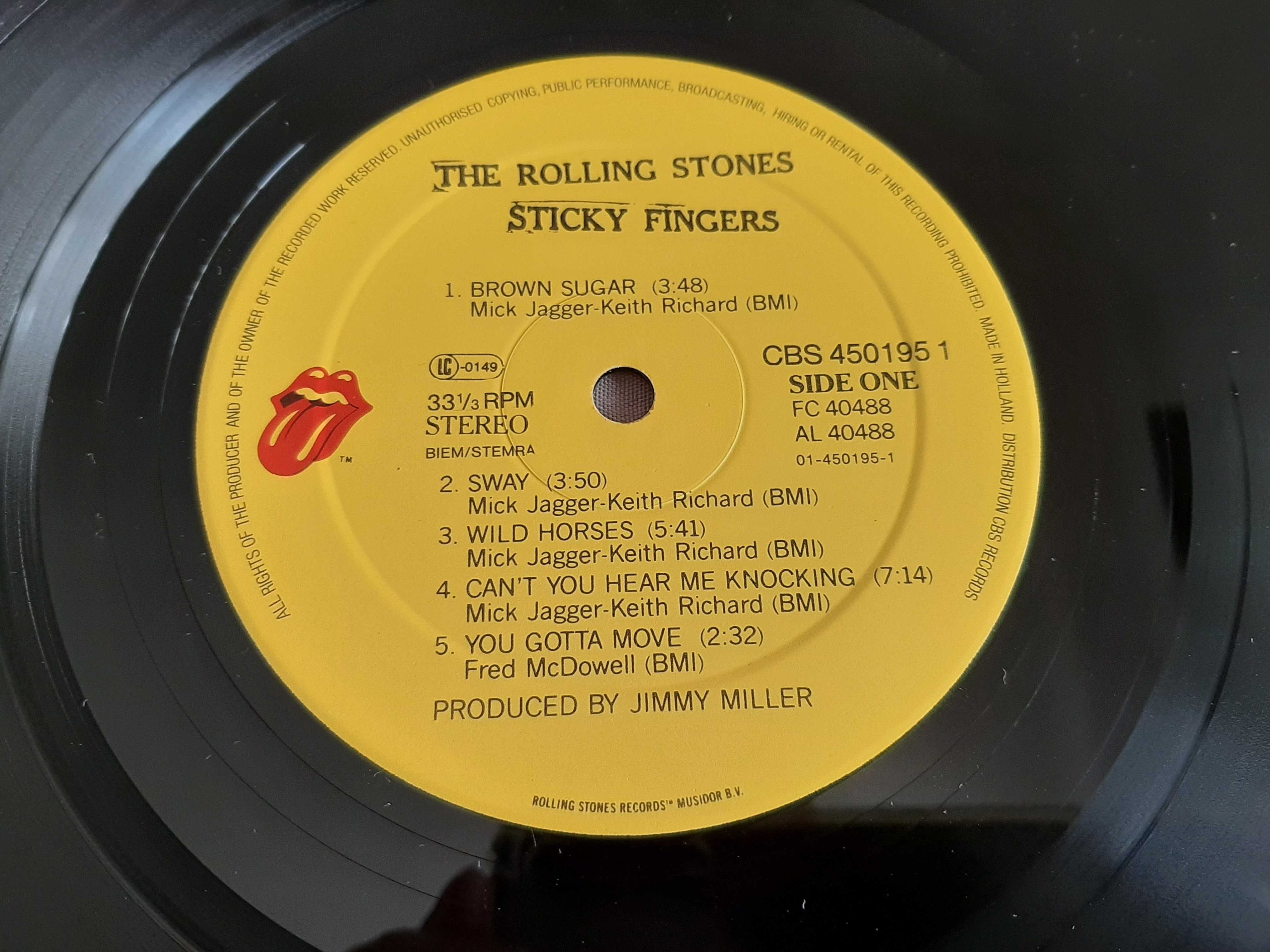Rolling Stones - Sticky Fingers - EU - Vinil LP Zipper Cover