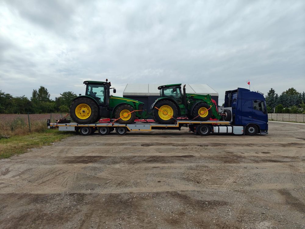 Transport maszyn rolniczych i budowlanych