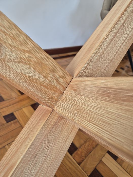 Mesa de vidro redonda