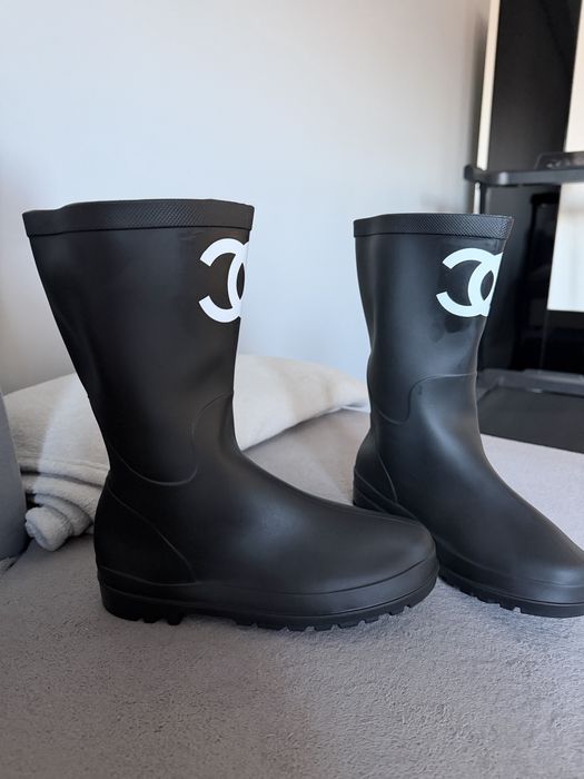 Modne kalosze chanel