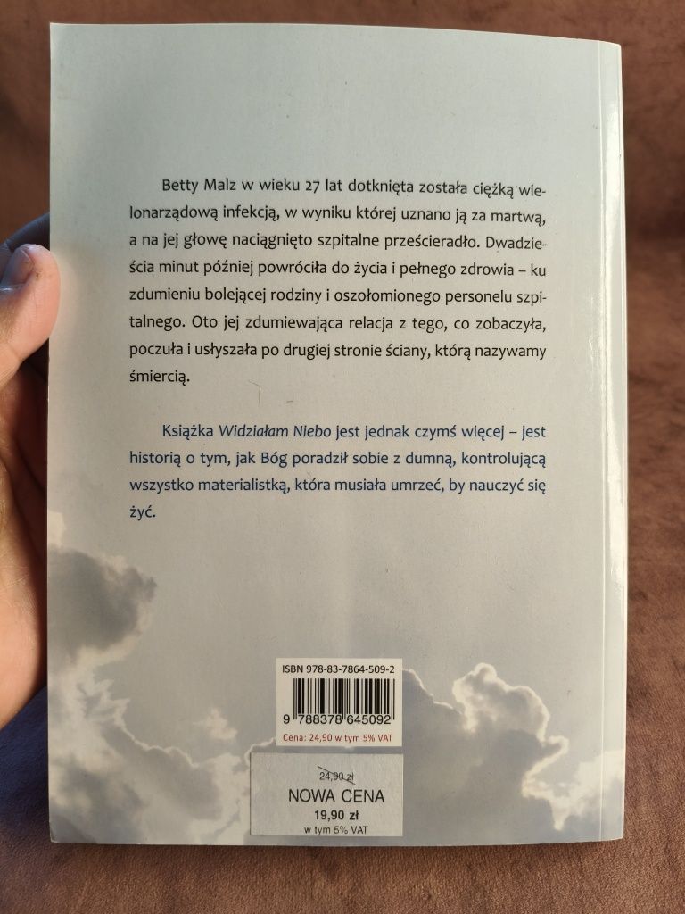 Książka widziałam niebo 47