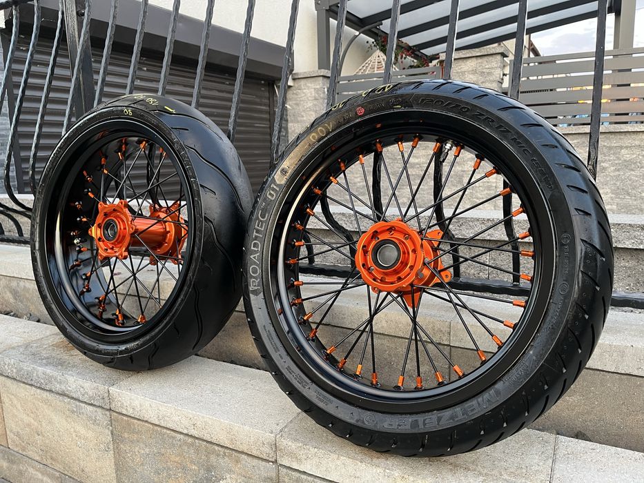 Koła supermoto 3,5/5 NOWE