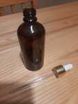 Buteleczki szklane z pipetką poj 100 ml