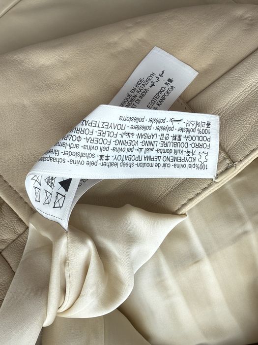 Шкіряні вкорочені брюки Massimo Dutti (limited edition)