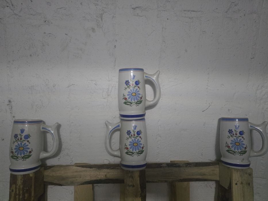 Kolekcjonerskie porcelanowe kufle Lubiana