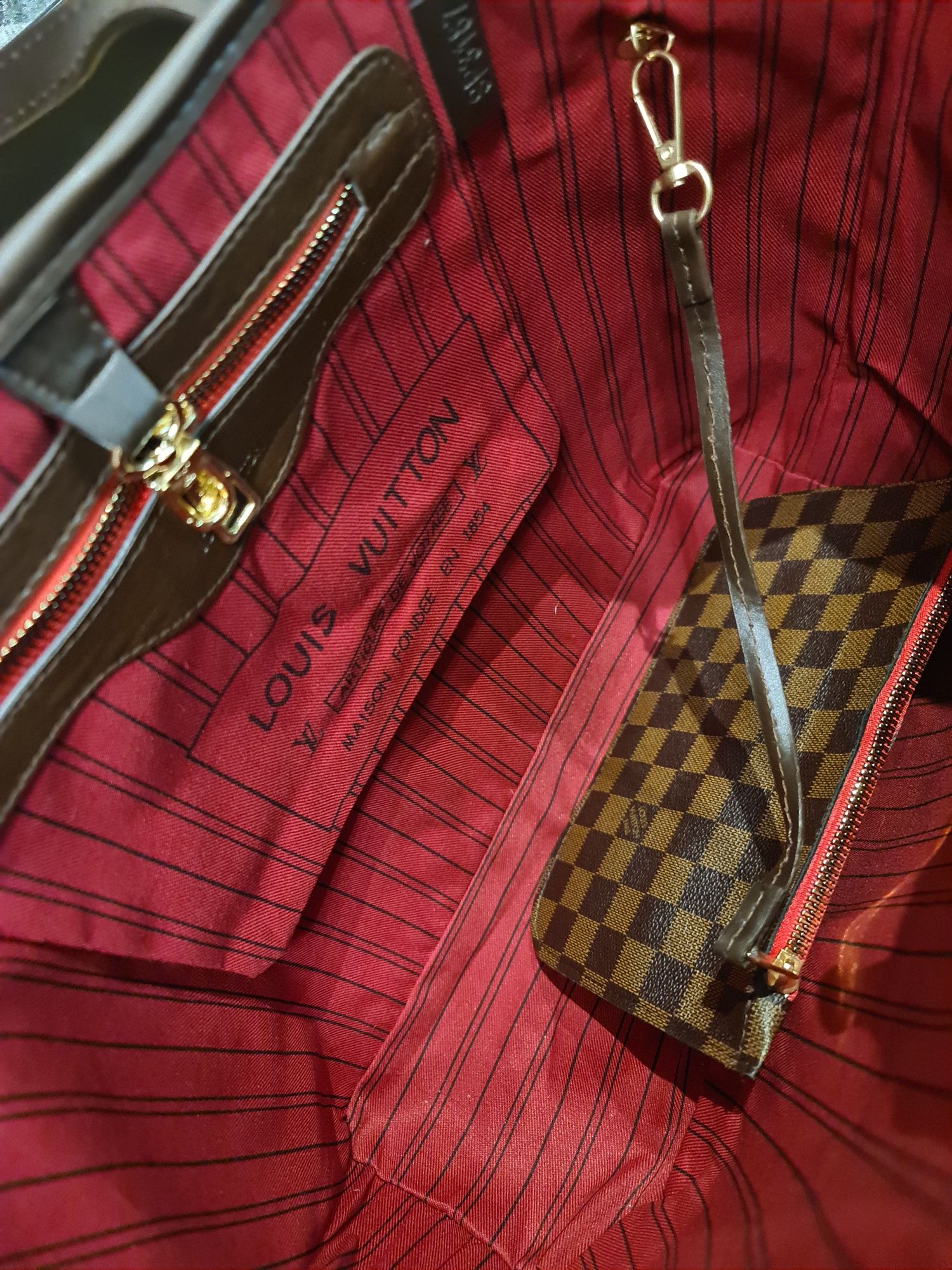 Louis Vuitton Neverfull Damska shoperka