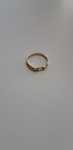 Anel em ouro contrastado 14K