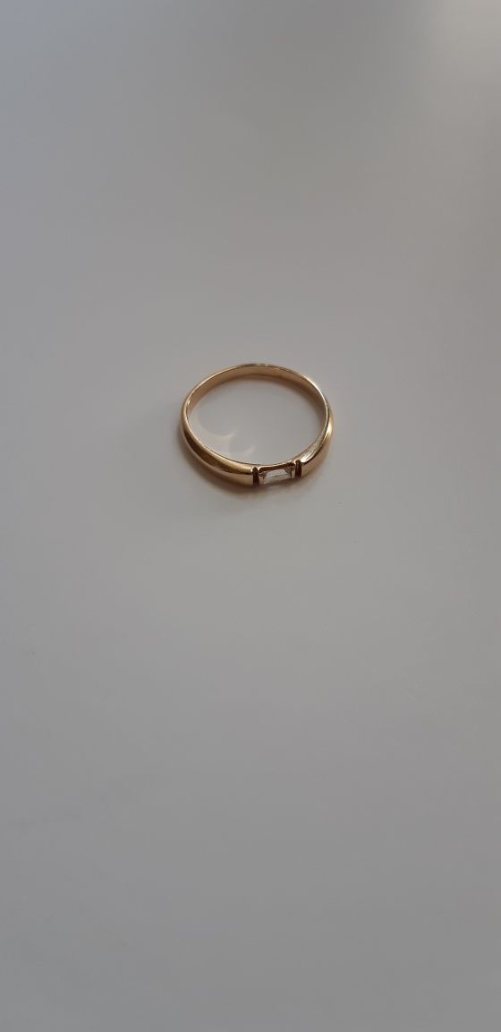 Anel em ouro contrastado 14K