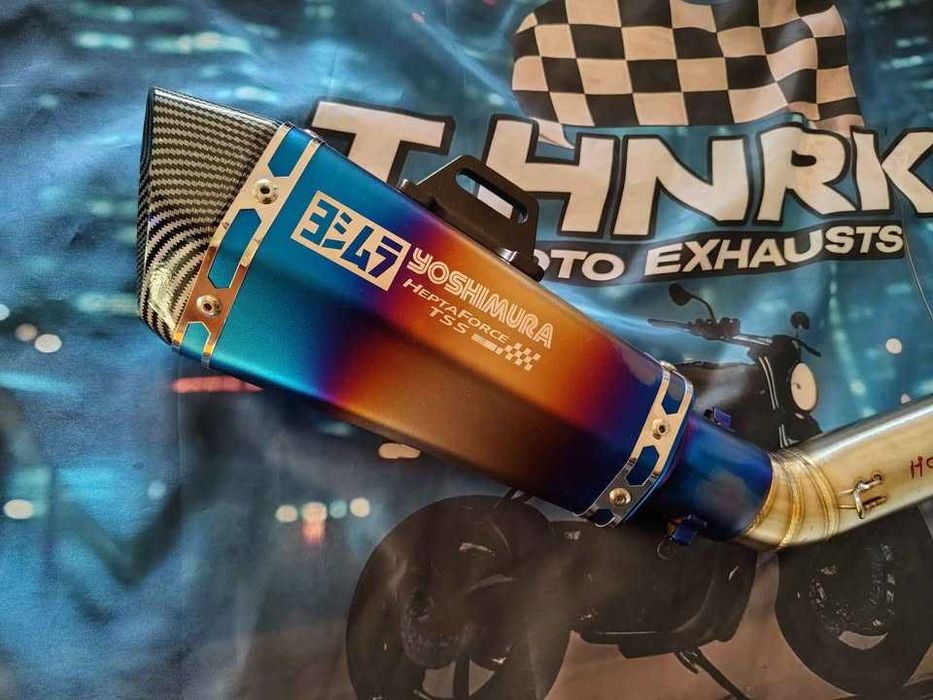 YOSHIMURA tss - ponteira de moto  - cor lightning 51mm