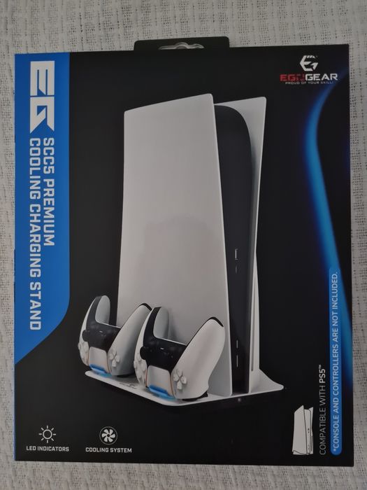 Ego Gear PS5 Cooling Stand SCC5 Premium Charging