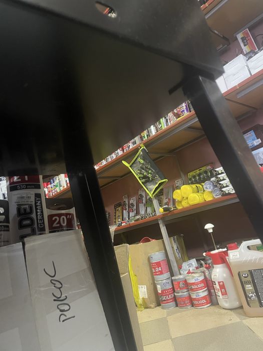 Мангал розкладний з поличкою