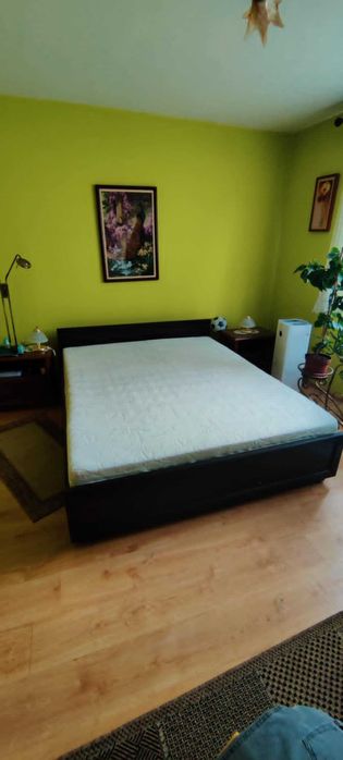 Łóżko + 2x szafka nocna