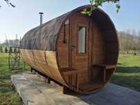 Sauna Ogrodowa 250cm Zestaw Piec elektryczny + Transport Gratis