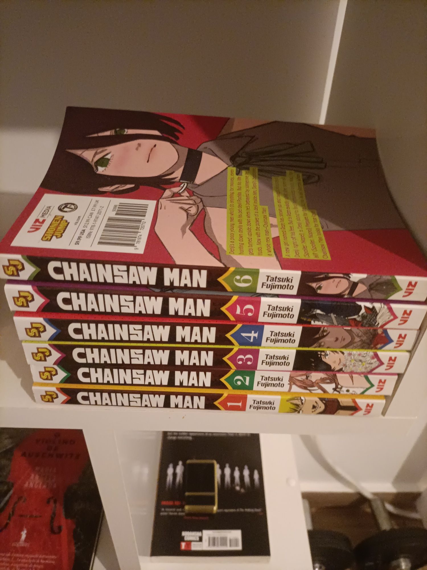 Mangas diversos: One-Punch Man, Jujutsu kaisen, Tokio Ghoul (unidade)