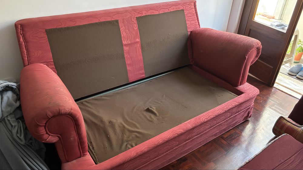 Sofá cama dois lugares