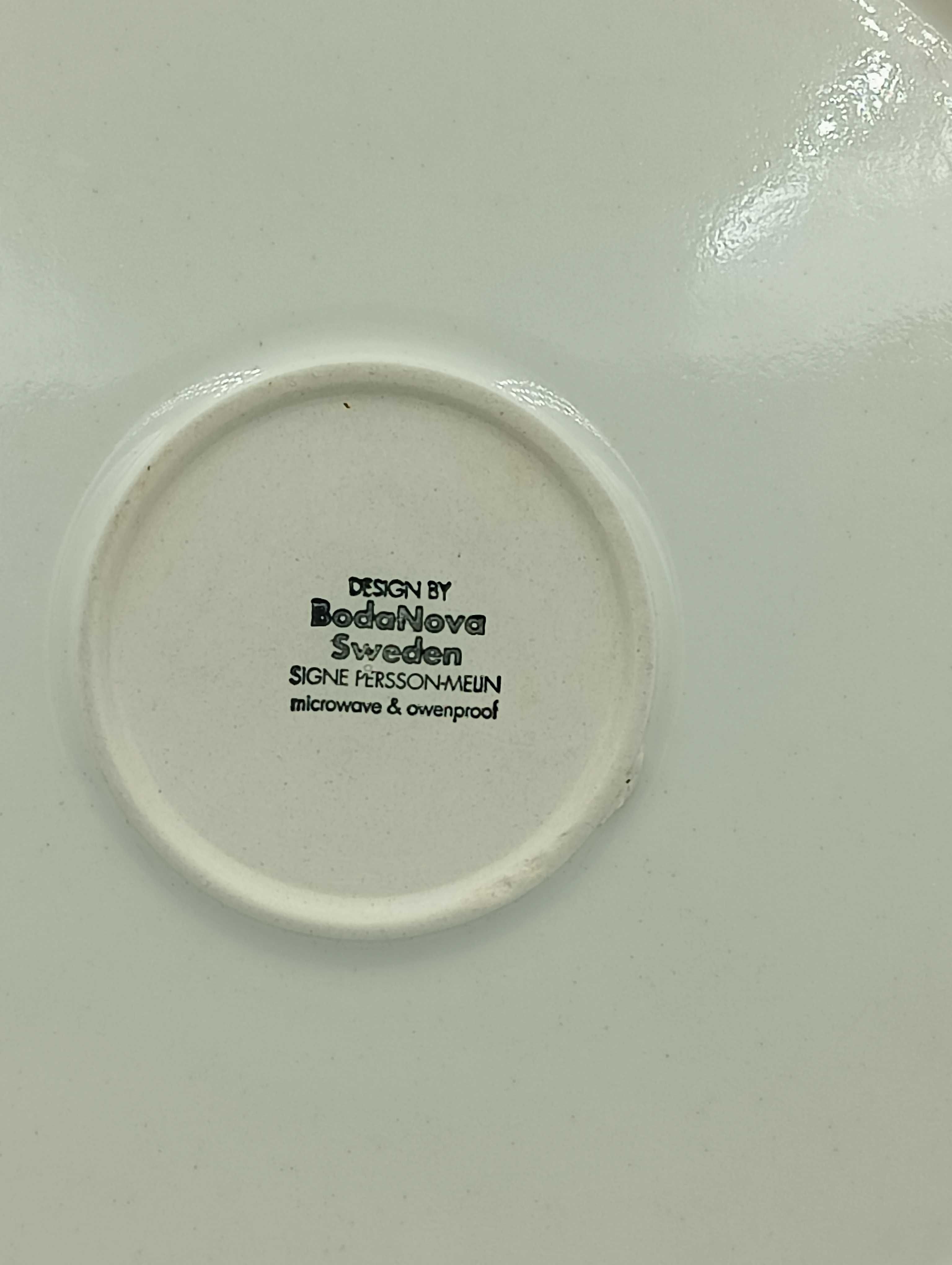 5 ceramicznych talerzy BodaNova Sweden 26,5 cm
